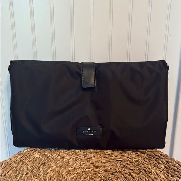 Kate Spade Diaper Changing Pad Black - Excellent Condition - Picture 1 of 7